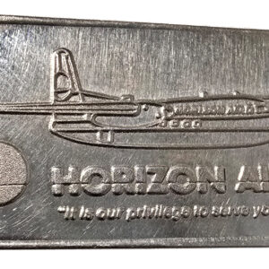 1982 HORIZON AIRLINES ART BAR (15 GRAMS, .999 SILVER)