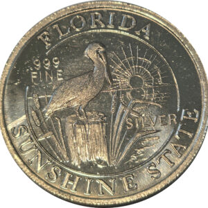 Florida “Sunshine State” - Silver Trade Unit Round