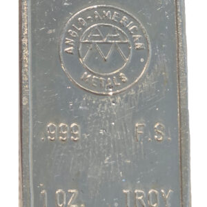 Anglo-American Metals Silver Bar 1 oz